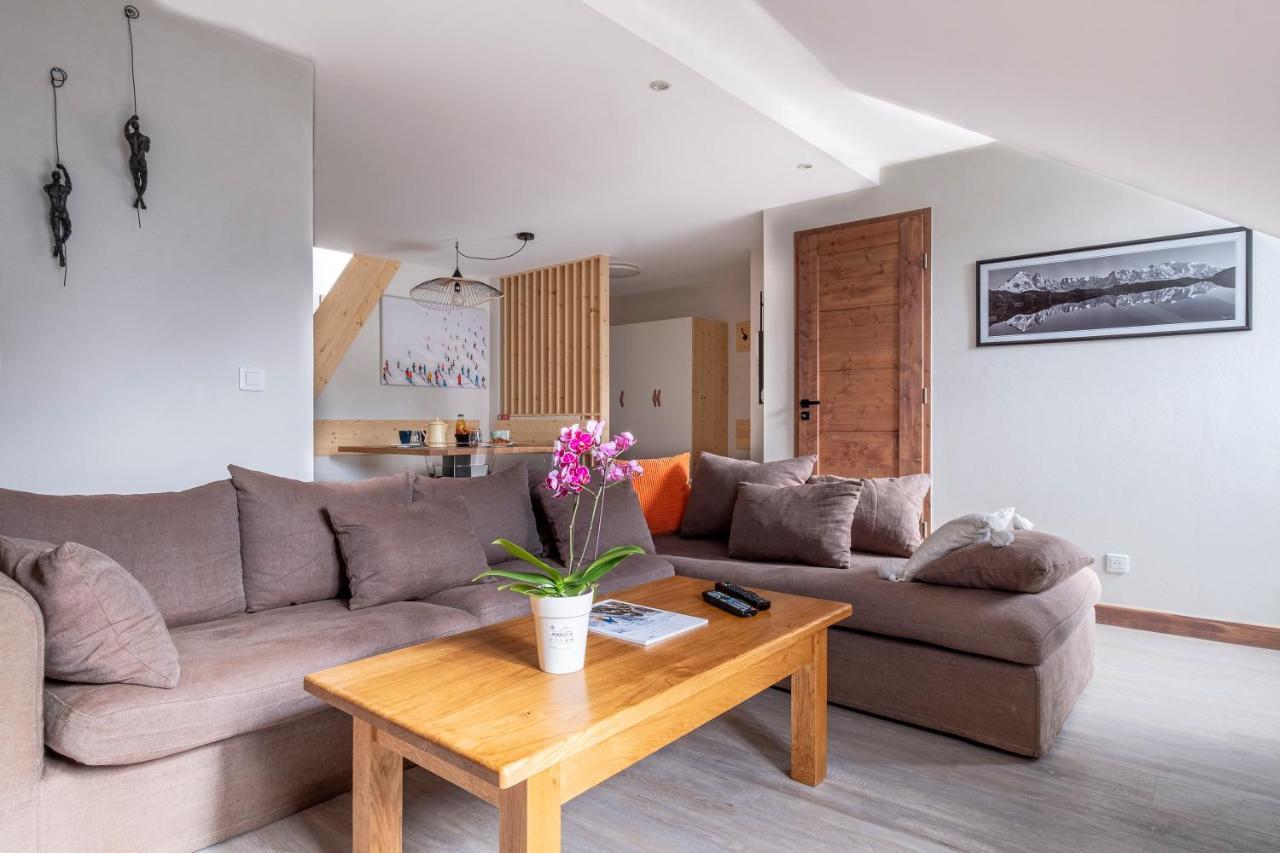 L'Appart 52, Magnifique Duplex En Plein Coeur De Chamonix-Mont-Blanc Ngoại thất bức ảnh