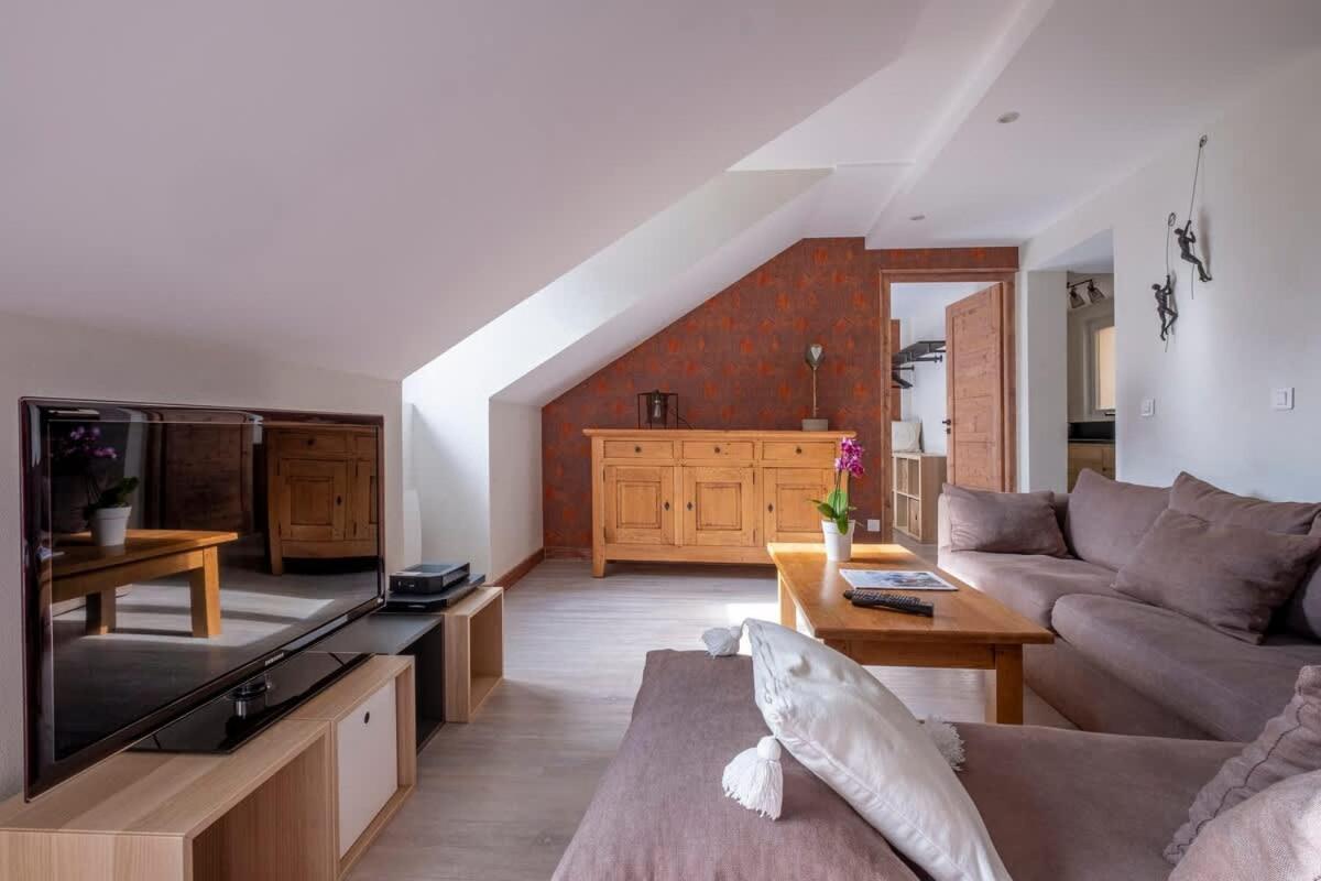 L'Appart 52, Magnifique Duplex En Plein Coeur De Chamonix-Mont-Blanc Ngoại thất bức ảnh